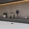 Alfi Brand Polished Chrome Deck Mount Tub Filler and Round Hand Held Shower Head AB2703-PC - alternate 1